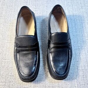 Florsheim Men’s BIO Comfort Pebbled Leather Penny Loafers Black Men’s 8.5 D🧡